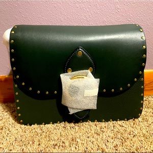 COACH BEAT SHOULDER BAG WITH RIVETS